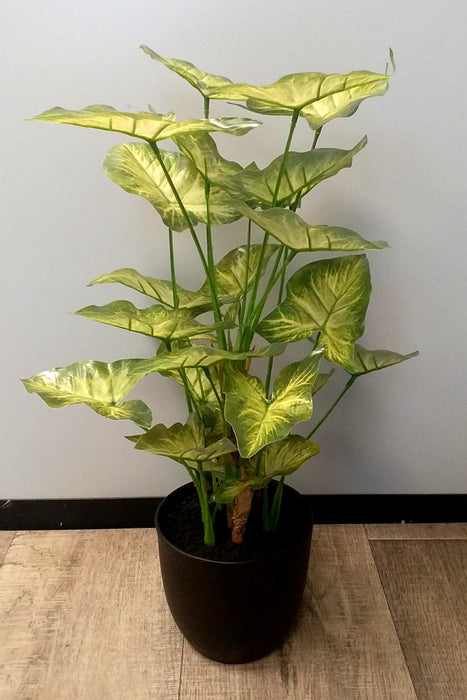Pianta Syngonium Artificiale In Vaso 50Cm Verde Chiaro