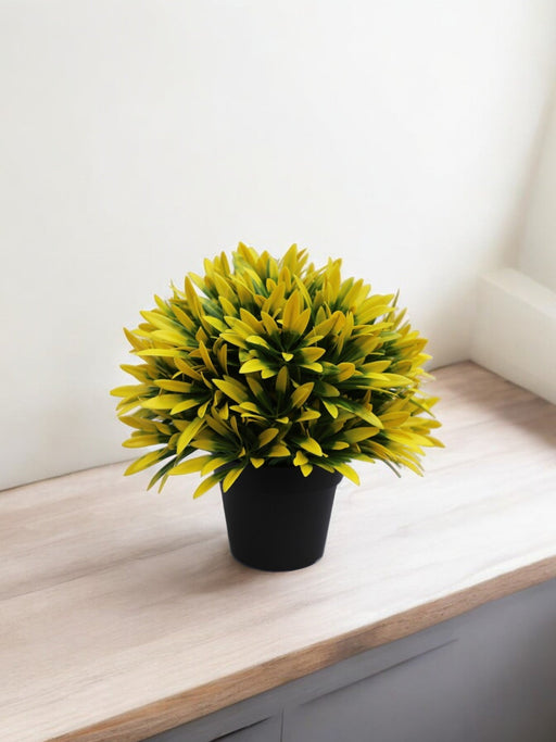 Pianta Artificiale Di Girasole Giallo In Vaso