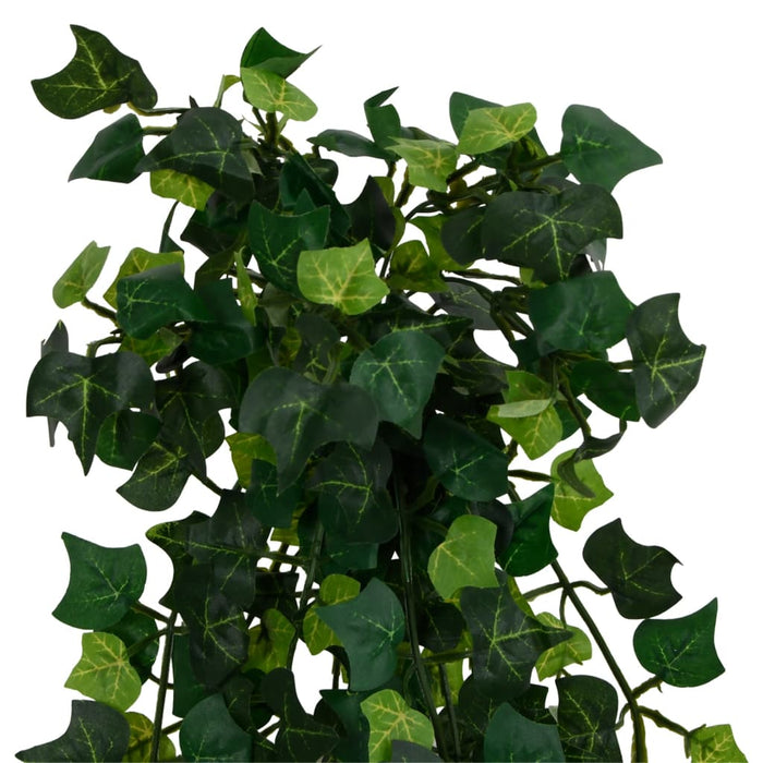 Piante Artificiali Pendenti 12 Pz 339 Foglie 90 Cm Verde