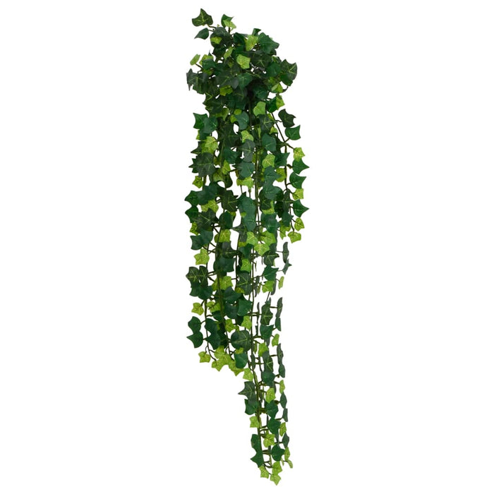 Piante Artificiali Pendenti 12 Pz 339 Foglie 90 Cm Verde