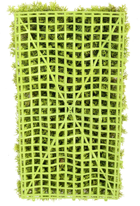 Piastra In Muschio Artificiale Verde Per Parete Verde