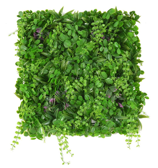 Piatto Da Muro Fogliame Artificiale 50X50Cm