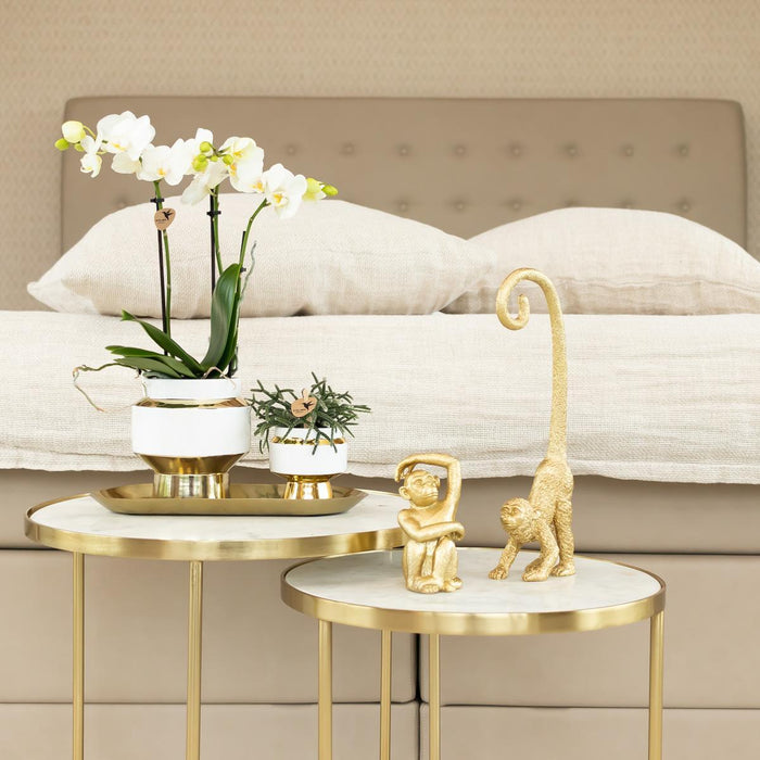 Vassoio Ovale Dorato