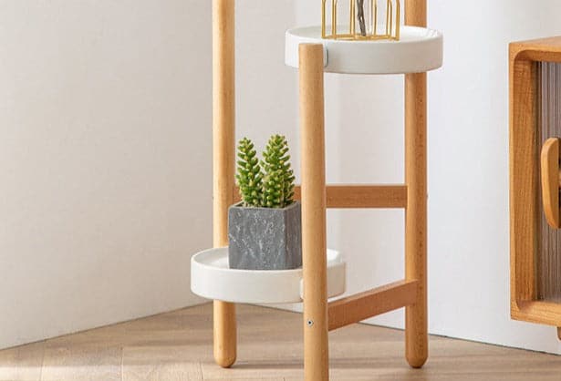 Portapiante In Bambù