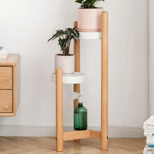 Portapiante In Legno Su Supporto Havana