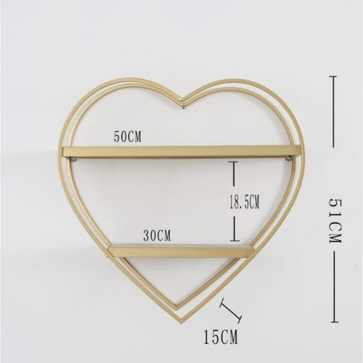 Portapiante Da Parete A Forma Di Cuore