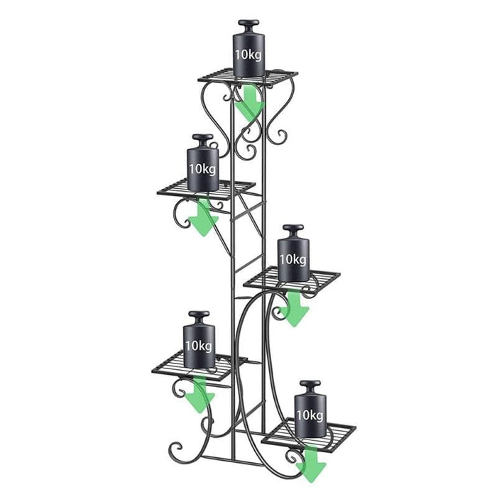 Portapiante In Ferro Del Romanticismo Parigino