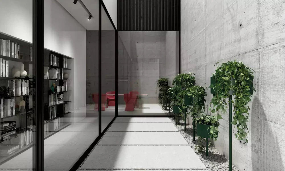 Portapiante Con Picchetto Green Cloud