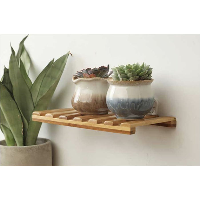 Portapiante Da Parete In Bambù