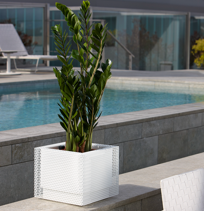 Vaso Da Fiori Quadrato Superiore