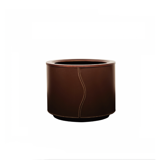 Vaso Da Fiori In Pelle