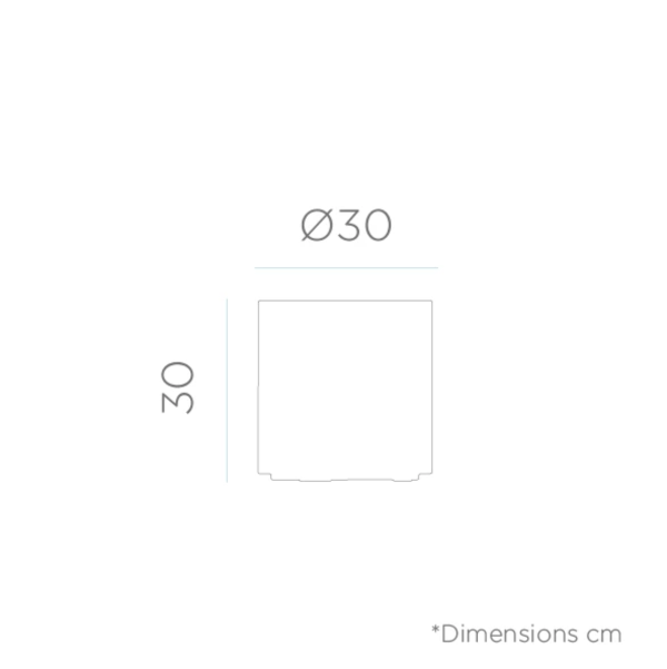 Vaso Da Fiori Per Esterni Ortensia 30 Cm