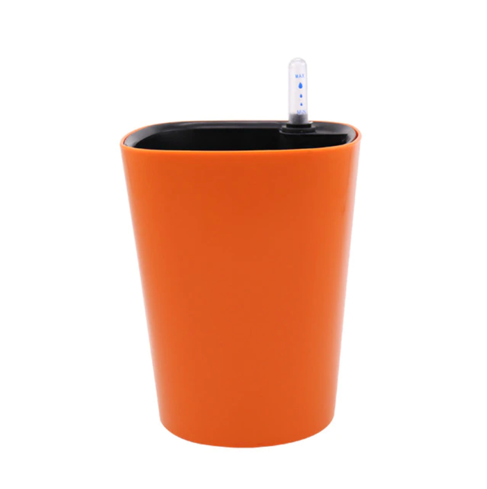 Irrigazione Automatica Per Vaso Da Fiori Arancione Per Esterni