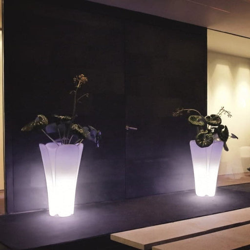 Pezzettina Portafiori Da Esterno A Led