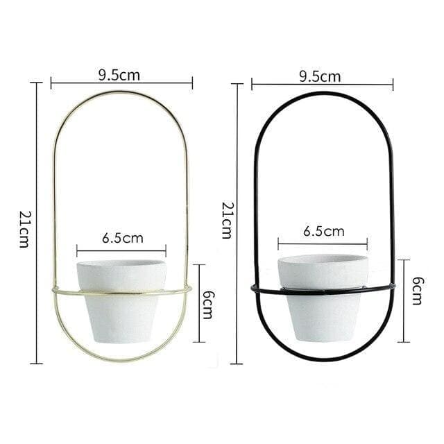 Vaso Da Fiori Da Parete Dal Design Scandinavo (X2)