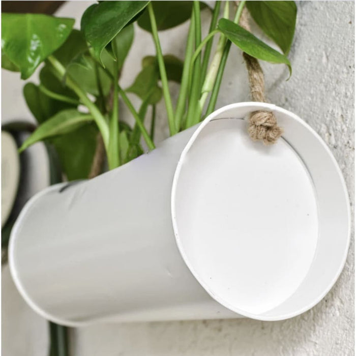 Vaso Da Fiori Da Parete Bianco