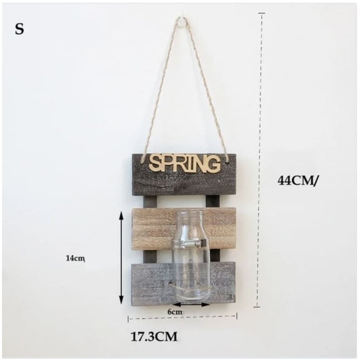 Vaso Da Fiori Da Parete Fioriera In Legno 4 Stagioni