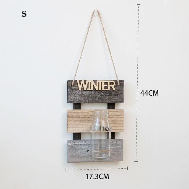 Vaso Da Fiori Da Parete Fioriera In Legno 4 Stagioni