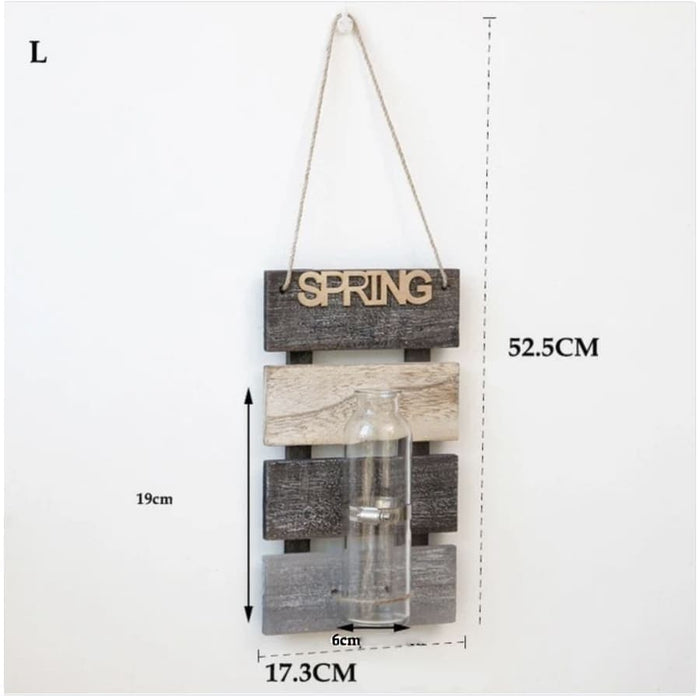 Vaso Da Fiori Da Parete Fioriera In Legno 4 Stagioni