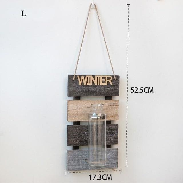 Vaso Da Fiori Da Parete Fioriera In Legno 4 Stagioni