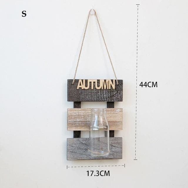 Vaso Da Fiori Da Parete Fioriera In Legno 4 Stagioni