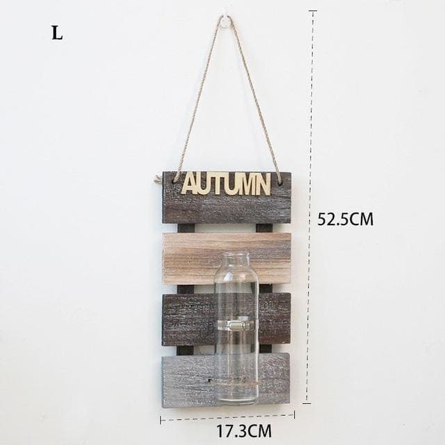 Vaso Da Fiori Da Parete Fioriera In Legno 4 Stagioni