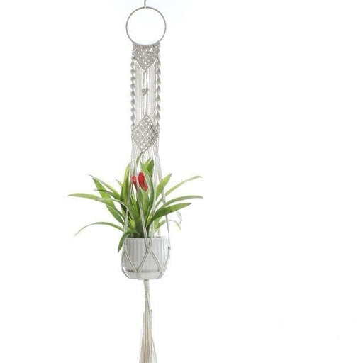 Portavasi Da Appendere In Macramè