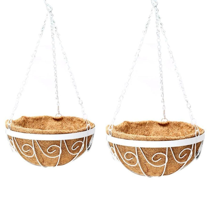 Vaso Da Fiori Sospeso In Fibra Di Cocco