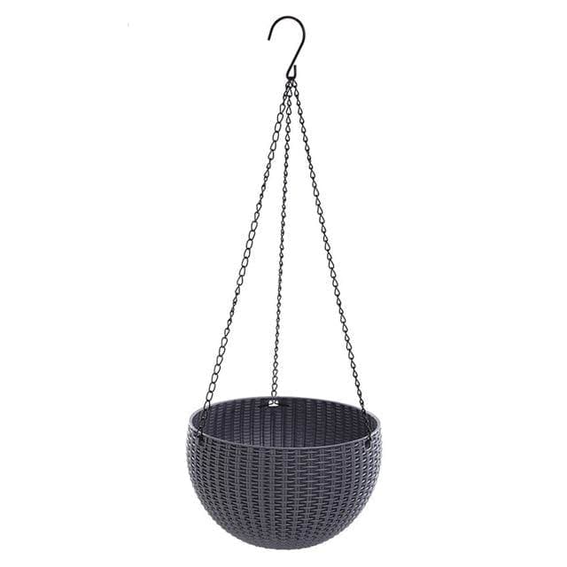 Vaso Da Fiori Sospeso In Imitazione Vaso Da Fiori In Rattan