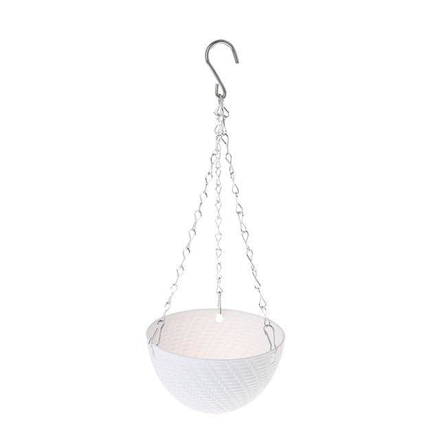 Vasi Da Fiori Sospesi In Imitazione Rattan