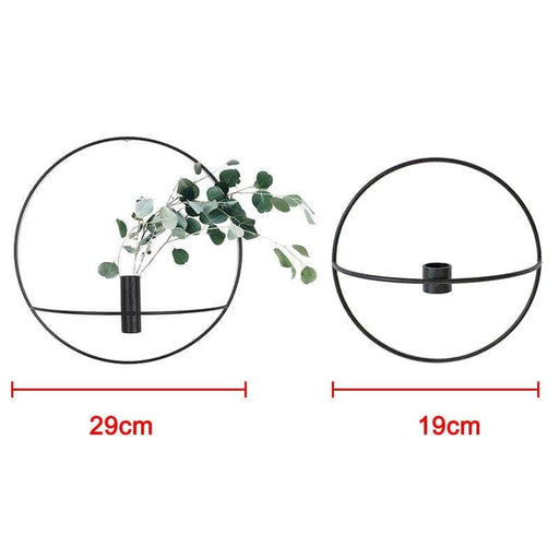 Vaso Da Fiori Da Parete In Ferro Battuto