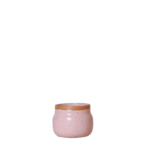 Vaso Decorativo In Ceramica Rosa Vintage