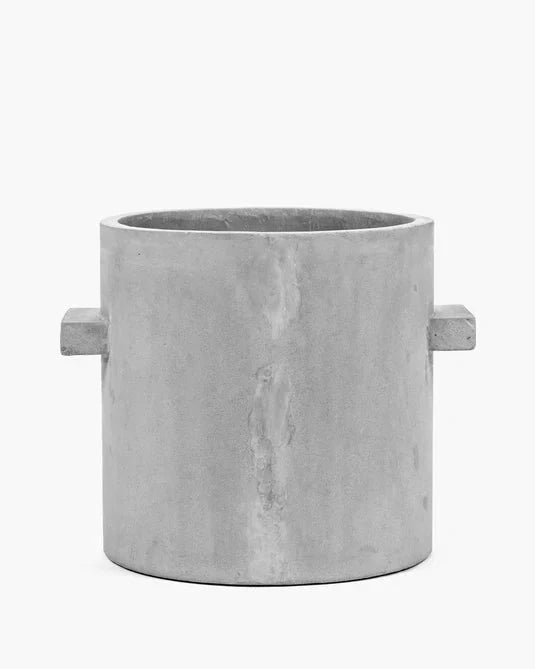 Vaso In Cemento Per Piante 27Cm Decorazione Interni