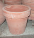 Vaso In Terracotta Graffiato Ø41 Cm Produzione Italiana