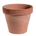 Vaso In Terracotta Graffiato Ø41 Cm Produzione Italiana