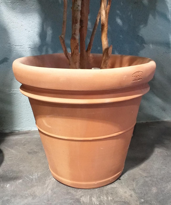 Vaso In Terracotta Ø.55Cm Benocci Italy