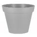 Vaso Da Fiori Tondo Tuscany 100 Cm Grigio Cemento Eda Plastiq