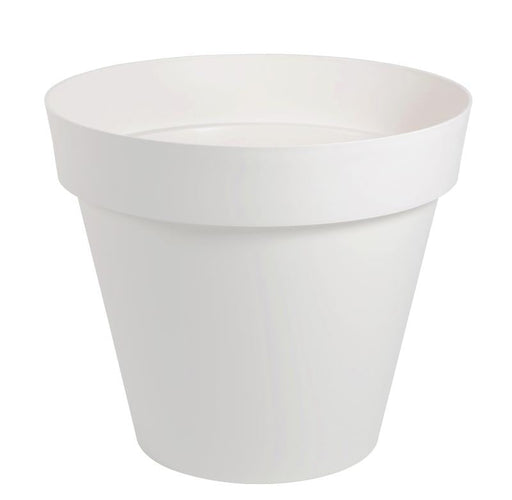 Vaso Da Fiori Rotondo Bianco Ø100Cm Eda Platiques