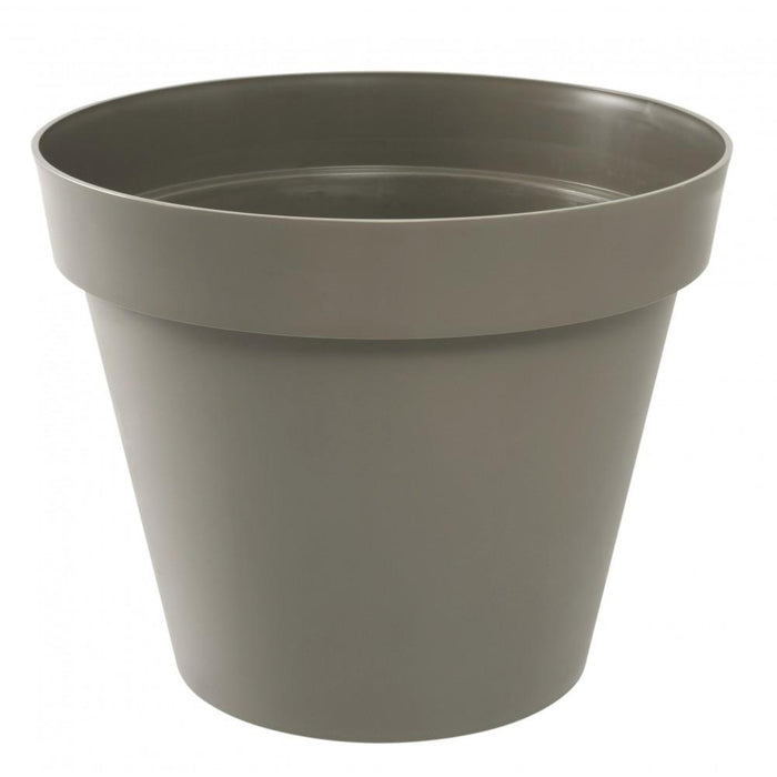 Vaso Da Fiori Tuscany Ø60Cm Tortora Resistente Al Gel Uv