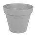 Vaso Da Fiori Tondo Tuscany 80 Cm Grigio Cemento Eda Plastiques