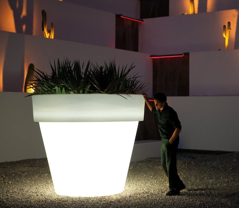 Vaso Maceta Led