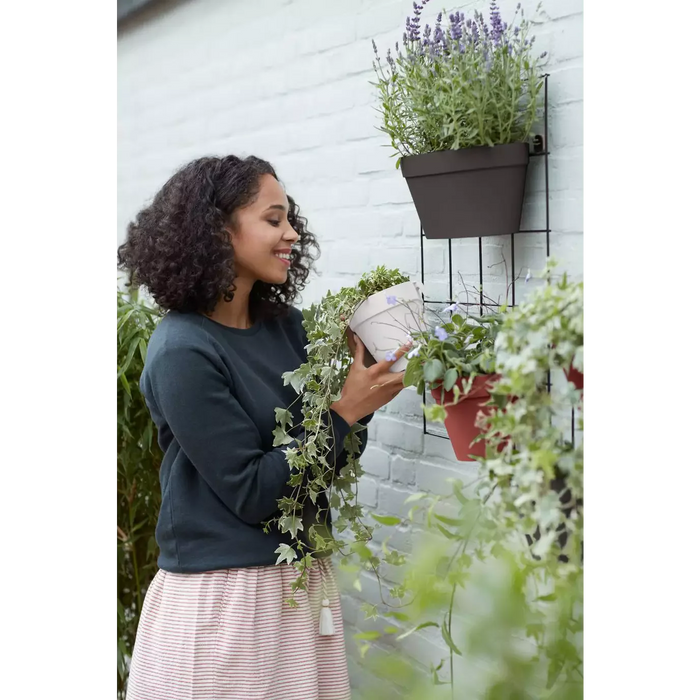 Vaso Da Parete In Plastica Wall Duo (X10)