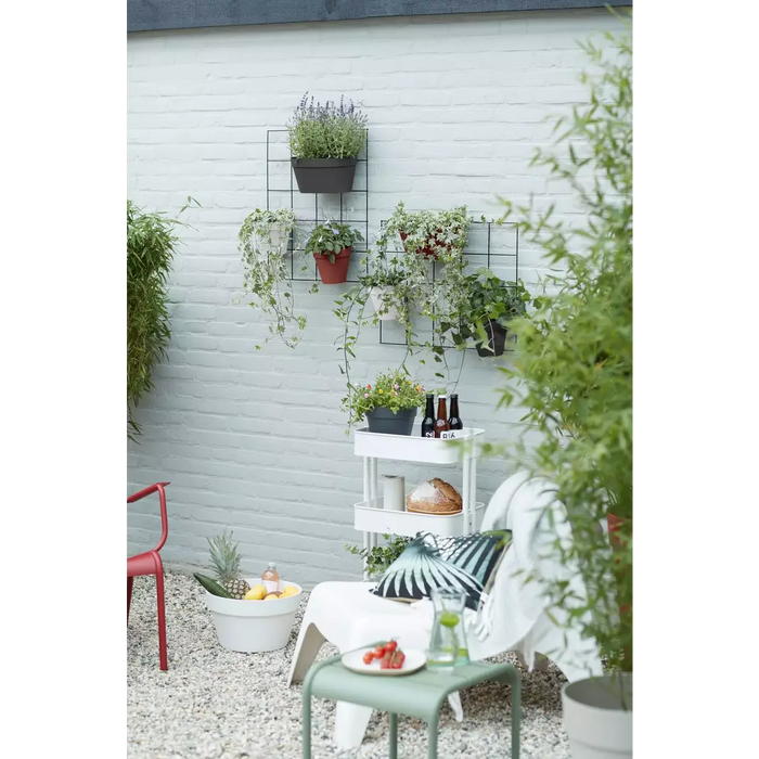 Vaso Da Parete In Plastica Wall Duo (X10)