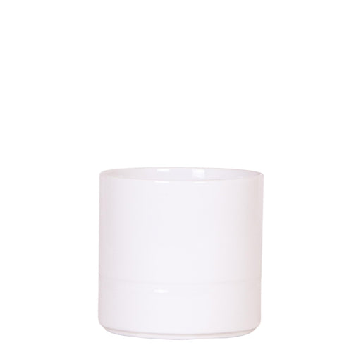 Vaso Pastello Bianco: Eleganza Sottile