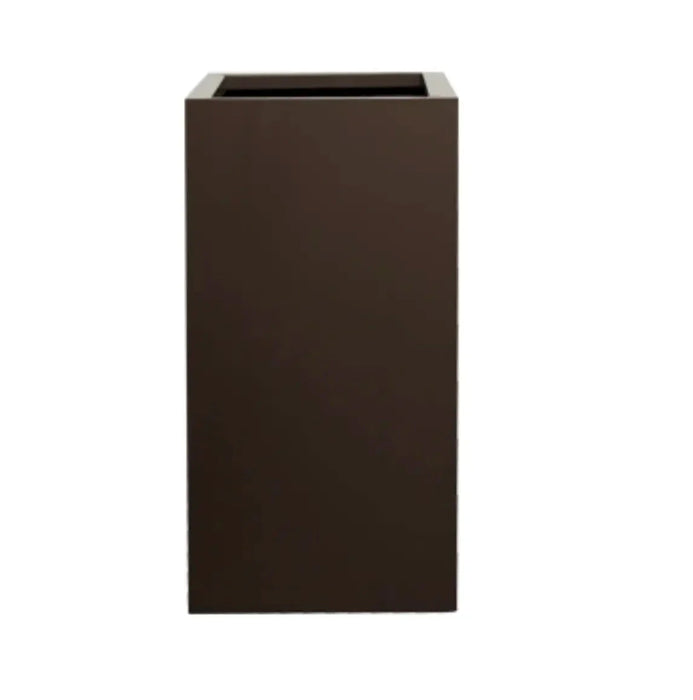 Vaso Quadrato Steel Plus