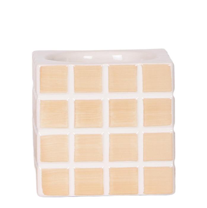 Vaso Decorativo Mosa Arancione