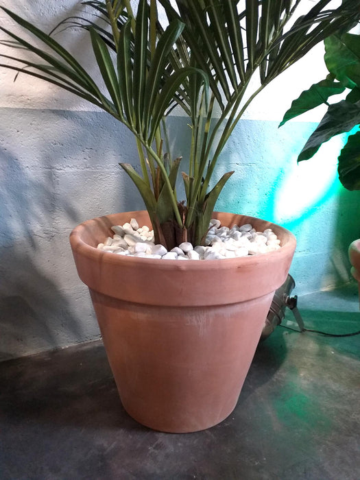 Ceramica Italiana Graffiato Terracotta Ø48Cm