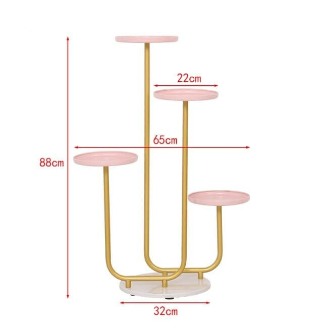 Espositore Per Vasi Da Fiori Con Albero Scandinavo