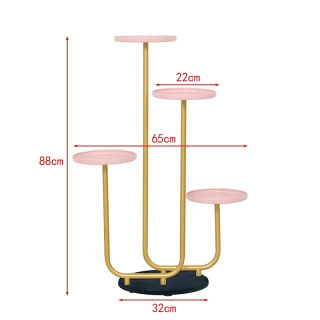 Espositore Per Vasi Da Fiori Con Albero Scandinavo