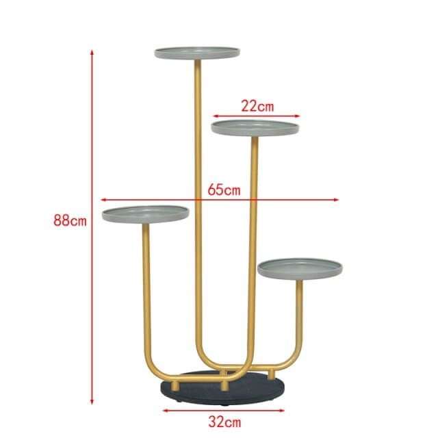 Espositore Per Vasi Da Fiori Con Albero Scandinavo